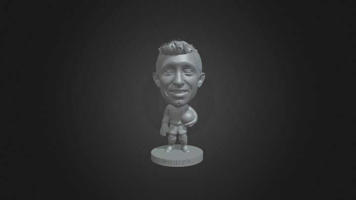 FERNANDO MUSLERA PRINTABLE MODEL 3D Model