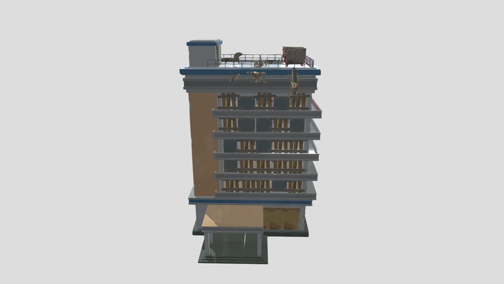 Destroyed Building Part2 Town3f2