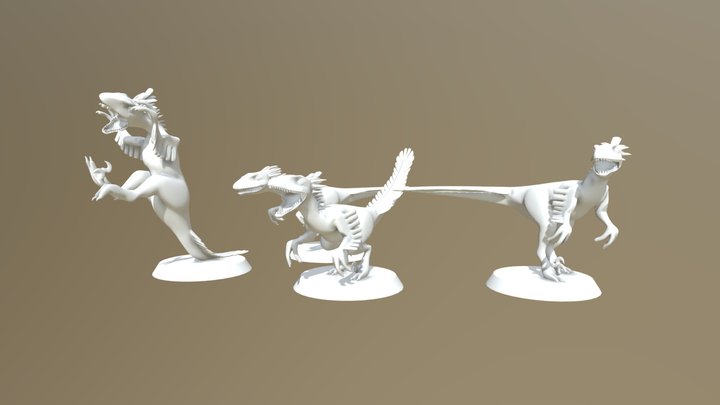 Raptors v1.0 3D Model