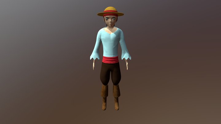 Pirate Model 3D Model