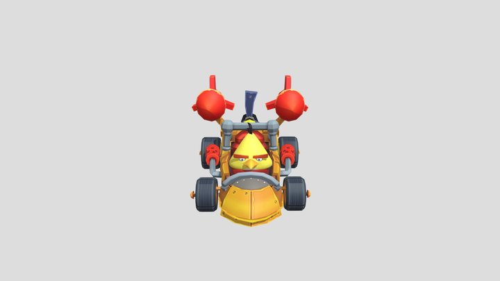 Mega Rocket 3D Model