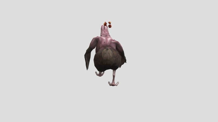 Evil Nun 2 - Chicken Mr. C (All Animations) 3D Model