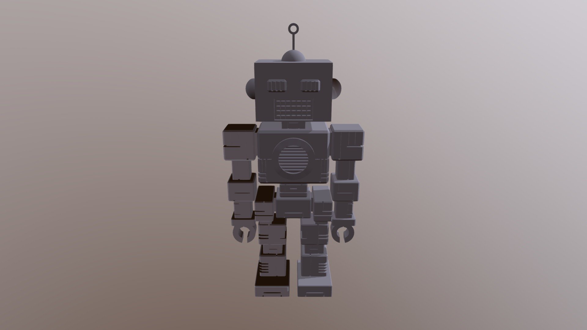 Robot - 3D model by 100001001 [afb8325] - Sketchfab