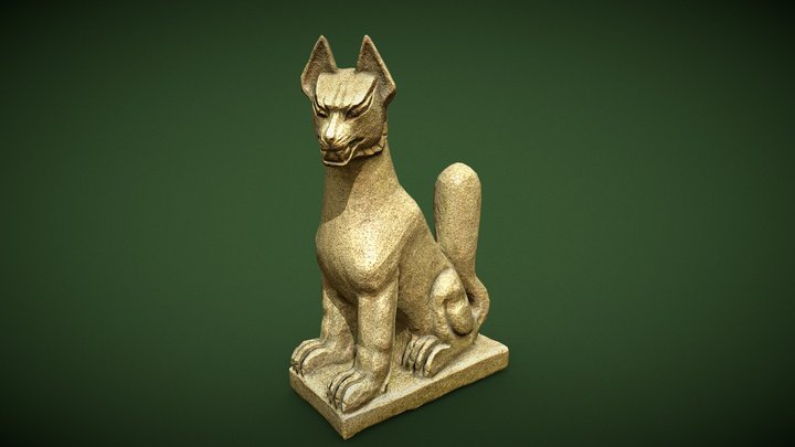 Kitsune From Inari Shrine 3D Model