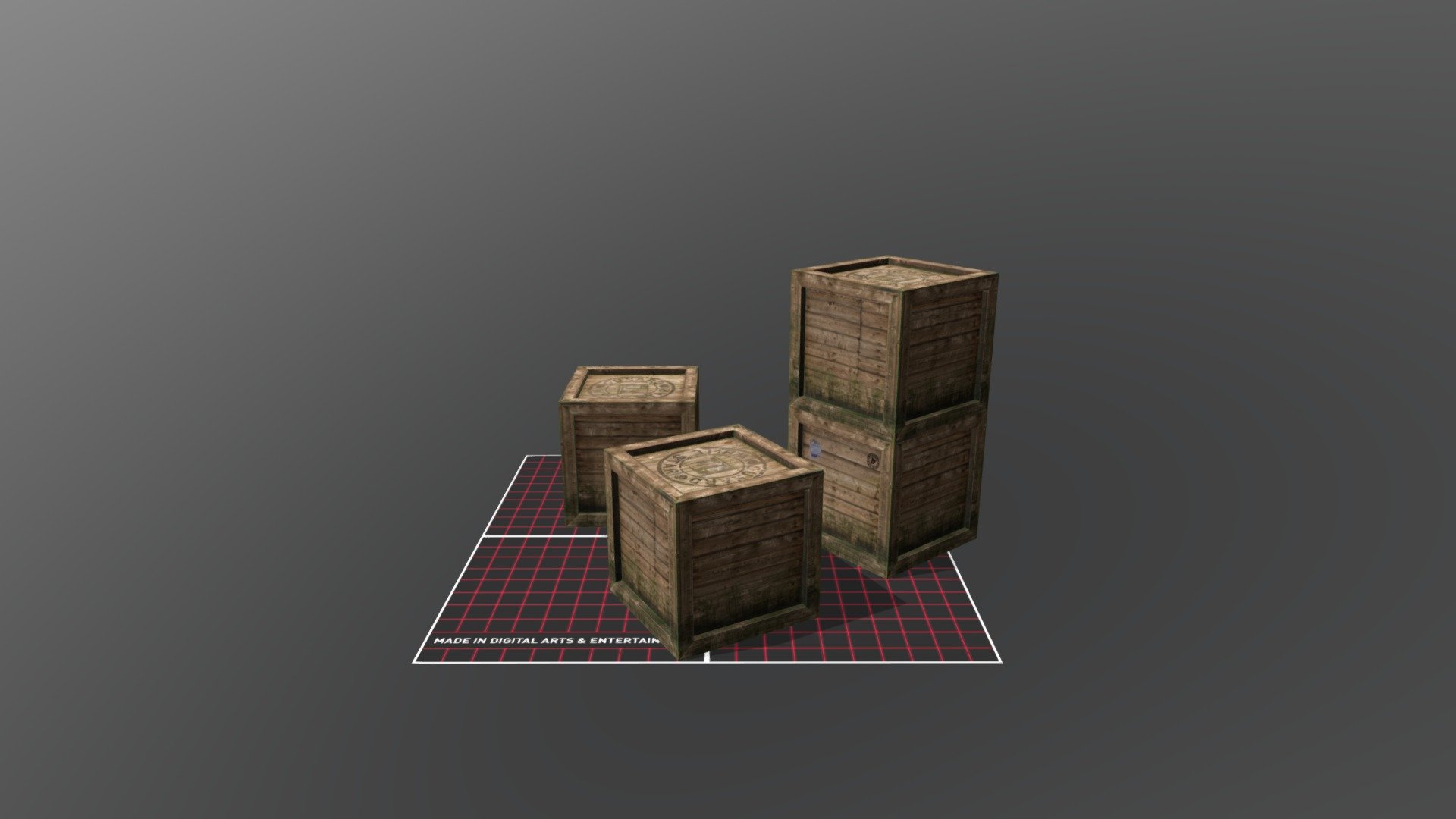 A bunch of Crates