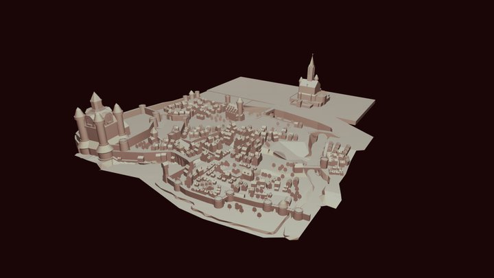 ciudad_medieval_s 3D Model