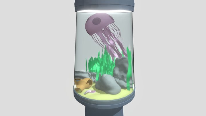 XYZ School6_Aquarium 3D Model