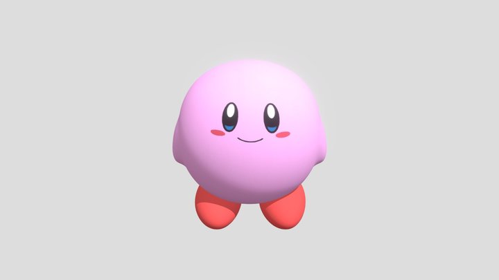 kirby 3D Model