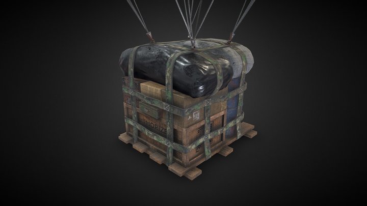 Air Drop 3D Model