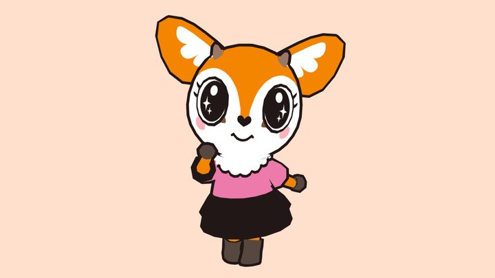 Tsunoda (Aggretsuko) 3D Model