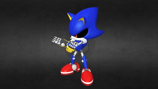 Metal Sonic - 3D Model by clickdamn