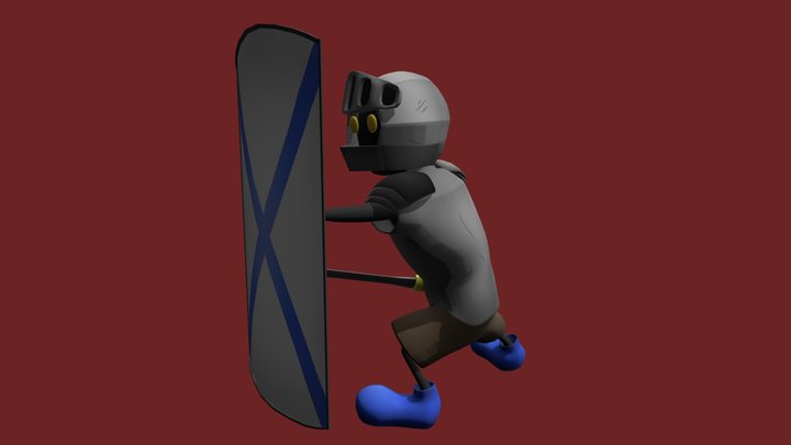 Defensor Nº1 3D Model