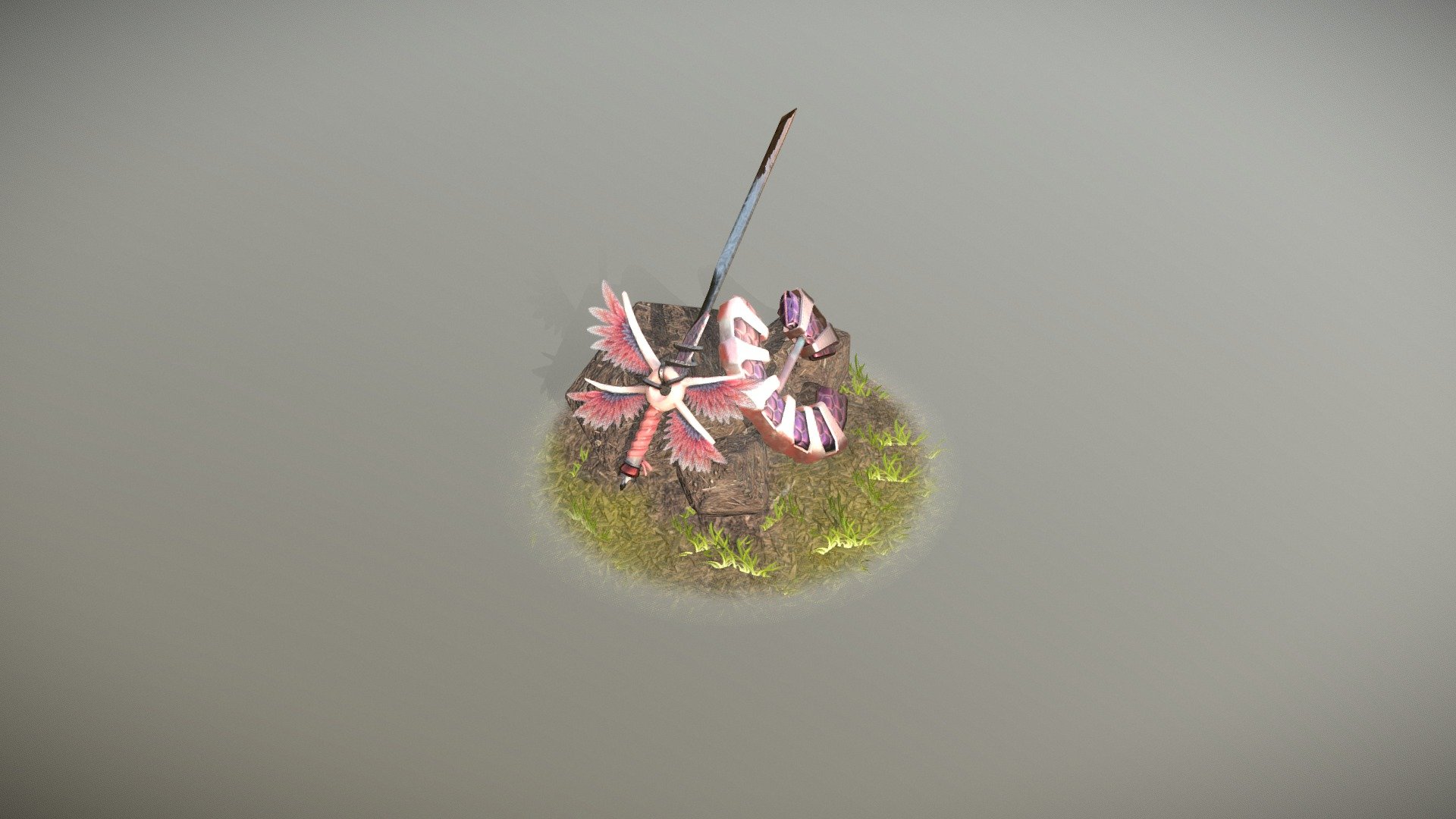 Sword Shield Scene