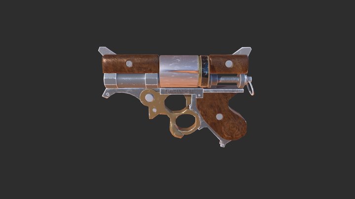Gun 3D Model