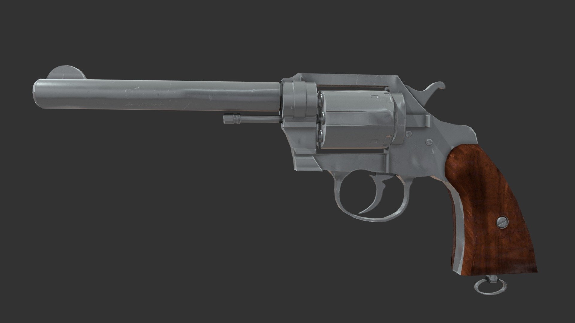 Revolver - 3D model by JamesKyprianou [afbb6cf] - Sketchfab