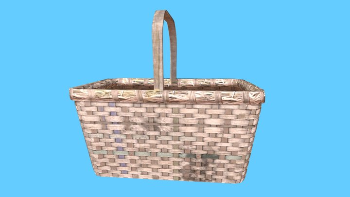 Ash Basket 3D Model