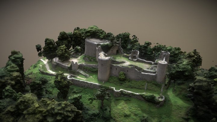 Castle of Dornach 3D Model