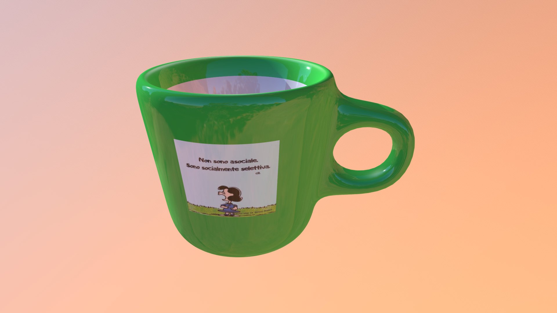 Tazza verde