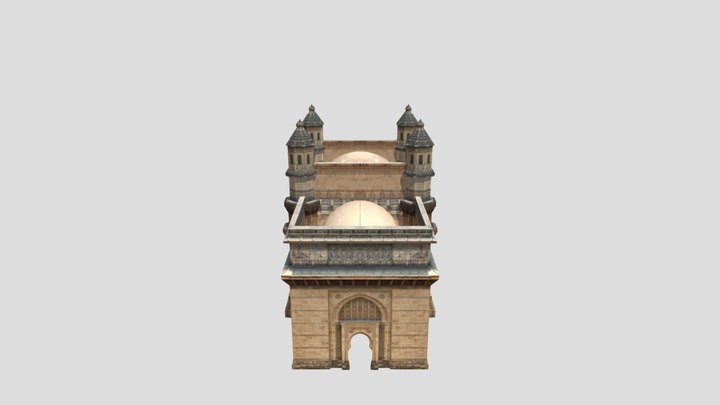 Gateway of India 3D Model