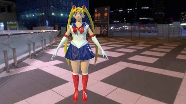 Sailor Moon | 3VR INC 3D Model