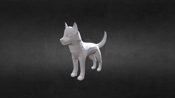 Husky 3D Model
