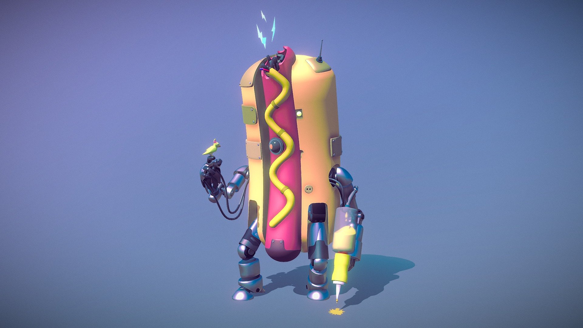Hot-dog-Bot [XYZ School DAILY CHALLENGE]