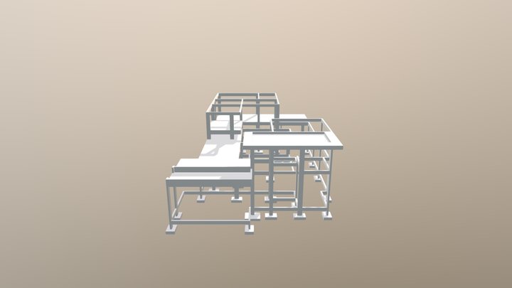 Residência - Nazaré (Estrutural) 3D Model