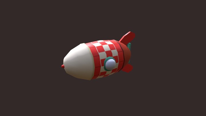 Rocket Turnaround 3D Model