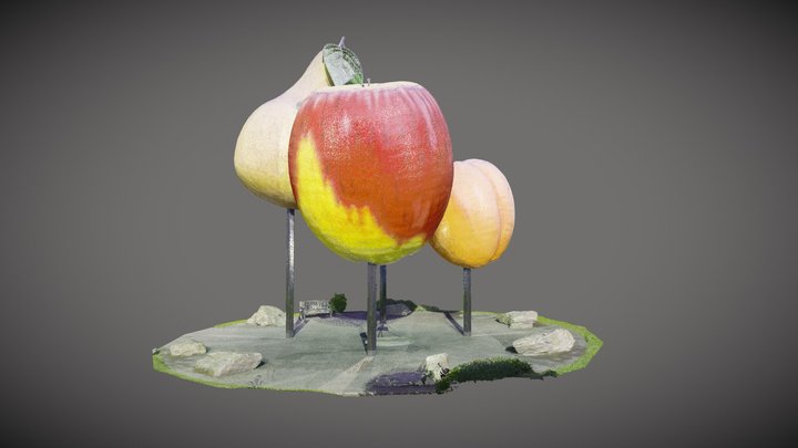 Cromwell Fruit (Point Cloud) 3D Model