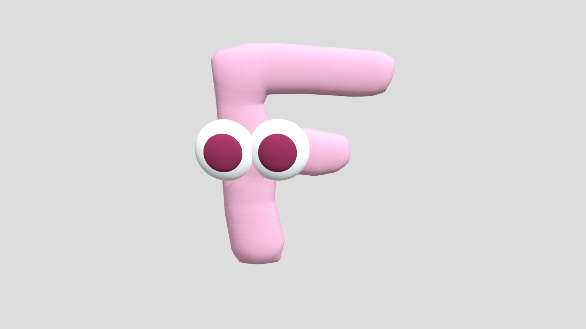 F From Alphabet Lore - Download Free 3D model by Drakonas15