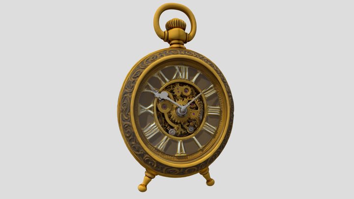 Chrono Warden - pocket watch – Gratis 3D-model STL