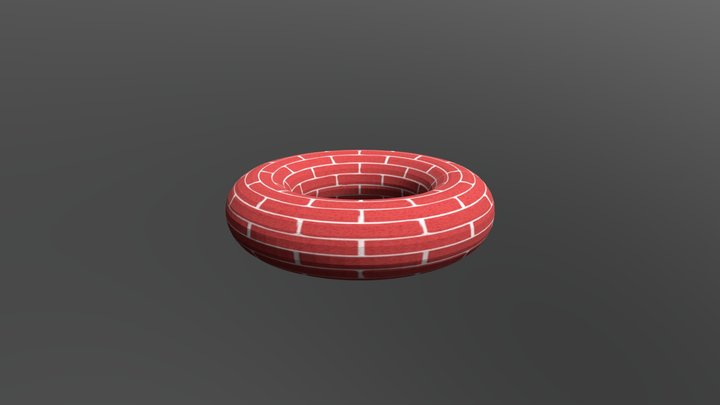 Donut 3D Model