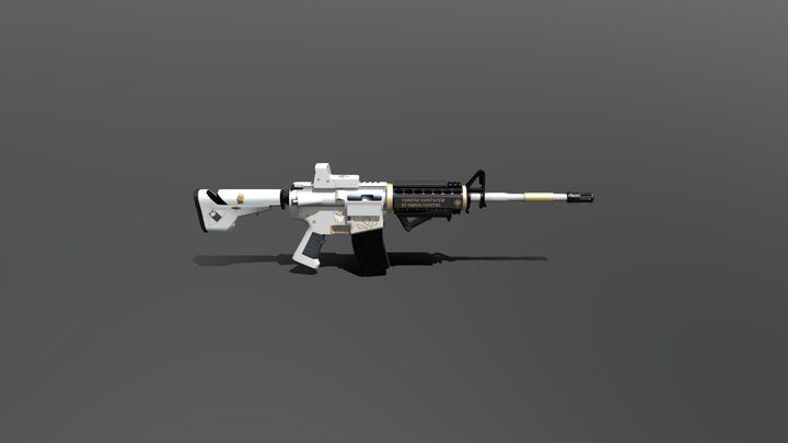M4 carbin-Et Omnia Vanitas Ver.momofriend 3D Model