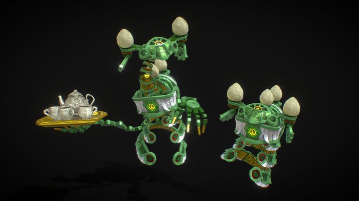 Tears of the Kingdom Zonai Steward Construct 3D Model