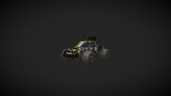 Ukraine Tavria | zaz 1102 aka Bandera car 3D Model