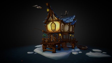 Fisherman's Outpost 3D Model
