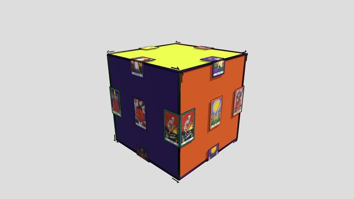 Cube of Space 3D Model