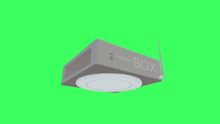 MINI PC BOX 3D Model