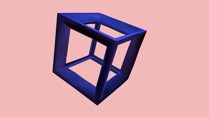 Cube 70mm 3D Model