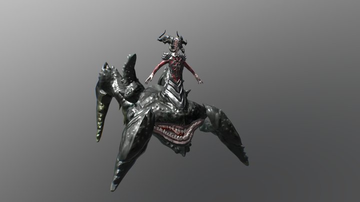 Sheoldred, Whispering one 3D Model