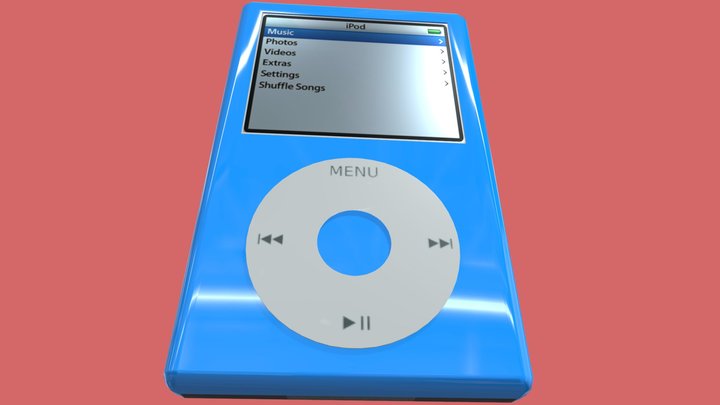 IPod Classic 3D Model