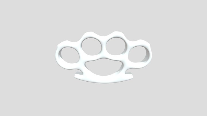 Brass Knuckle 3D Model
