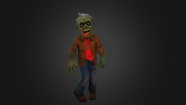 Zombie 3D Model