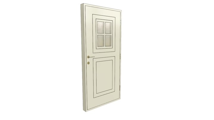 Björkäng Stängd 3D Model
