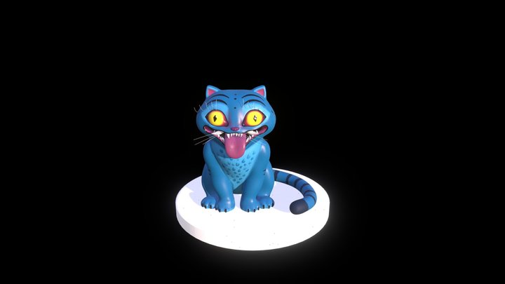 K-pop demon hunters tiger 3D Model