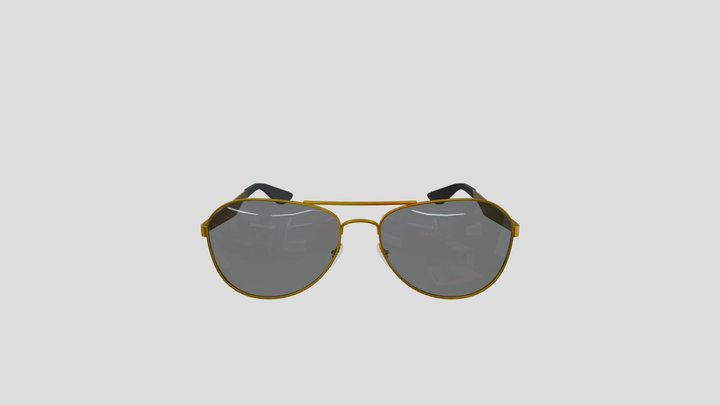 Ray Ban Sunglasses 3D Model