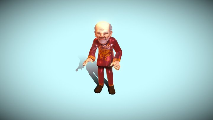Hong's Dad 3D Model