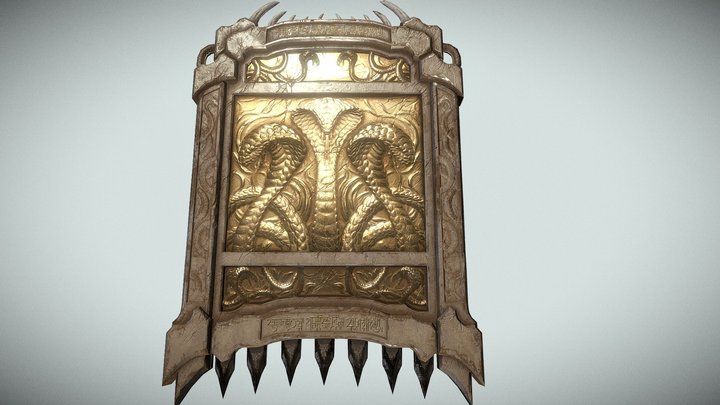 Gate of the Snake Deity 3D Model