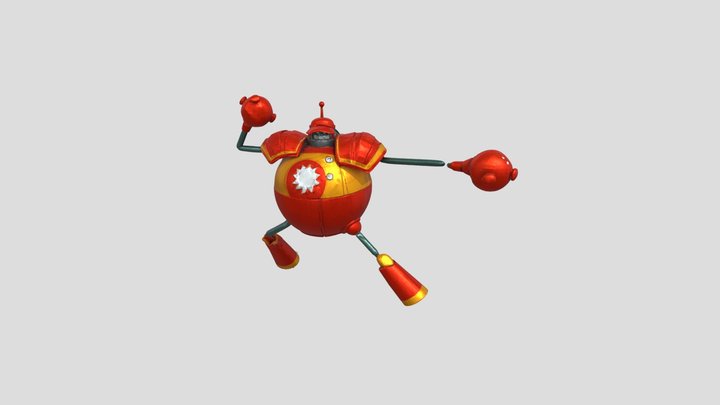 Super Giant Robot Brothers Sushine 3D Model