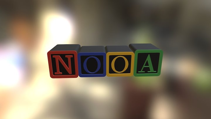 Campus NooA Logo 3D Model